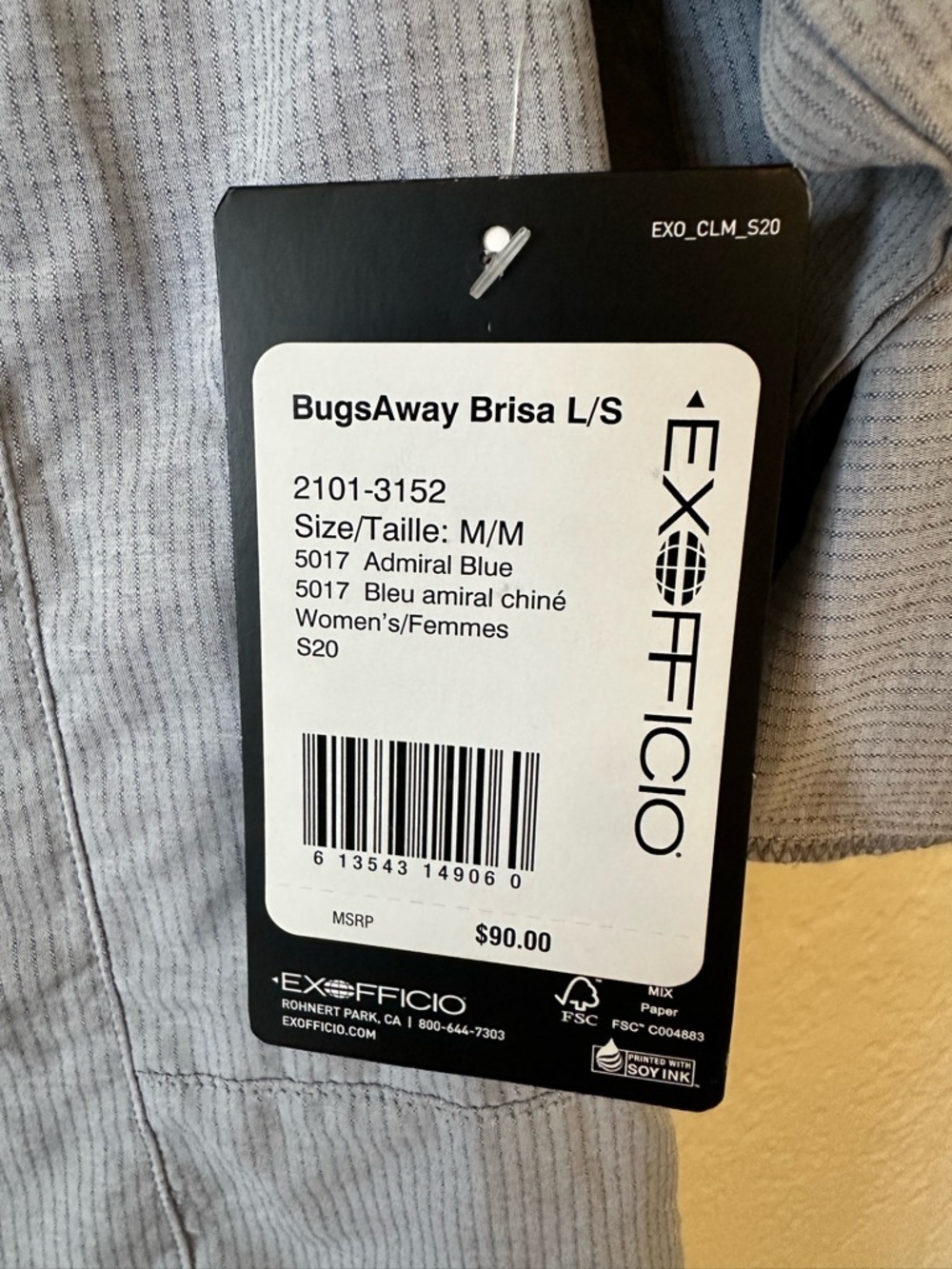 ExOfficio Insect Shield Long-Sleeve Shirt - Picture 5 of 5